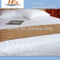 China Wholesale King Size Classic Sateen Dobby Stripe conjunto de sábanas de algodón